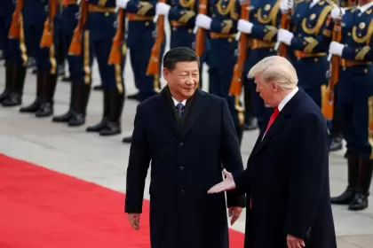 Donald Trump y Xi Jinping.