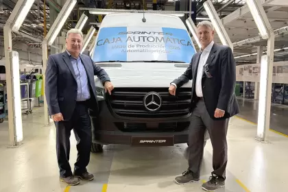 Mercedes-Benz inició la producción de la Sprinter automática en Argentina