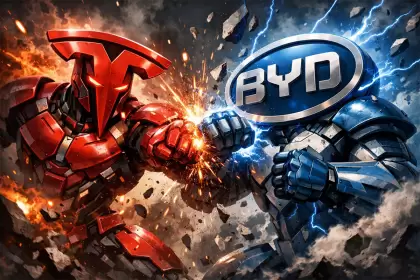 ¿Tesla o BYD, quién vendió más autos eléctricos en 2025?