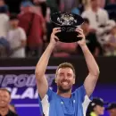 Un profesor de tenis sorprendió al N°2 del mundo y ganó US$ 1 millón en un torneo a un solo punto