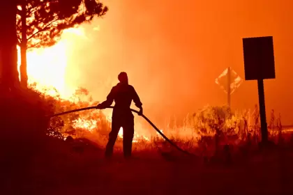 Incendios en Chubut