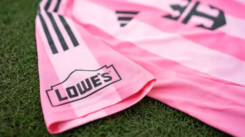 Lowe's será el patrocinador de la manga de la camiseta del Inter Miami