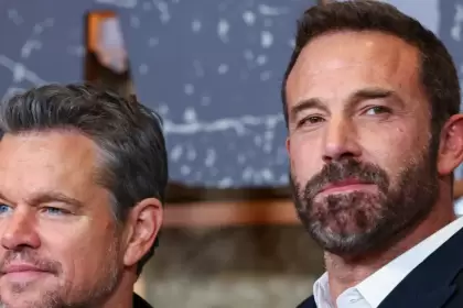 Matt Damon y Ben Affleck en El Botín.