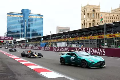 Aston Martin dejará de proveer el auto de seguridad a la Fórmula 1