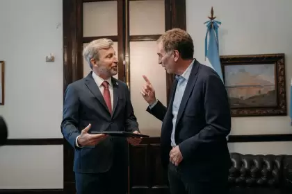 Frigerio recibió a Santilli en Entre Ríos