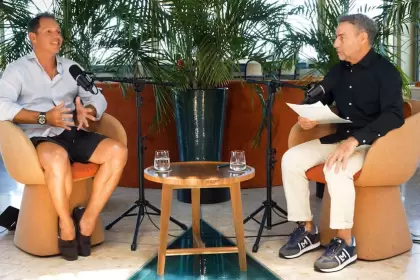 Jorge Brito con Luis Majul