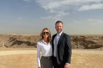 Eric Trump y su mujer, Lara Lea