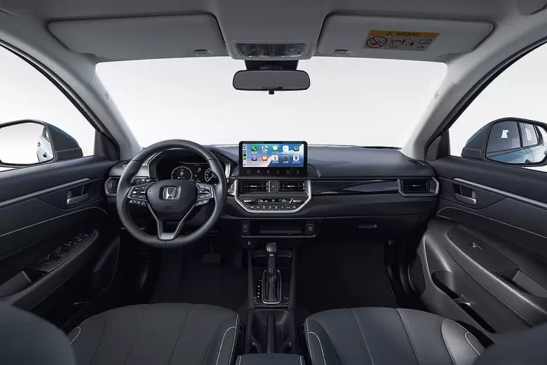 Así es el interior del Honda WR-V EXL.