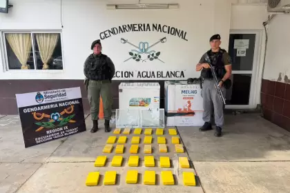 Operativo Sr. Frío: Iba por el monte con un freezer al hombro, lo frenó Gendarmería y lo que hallaron es increíble