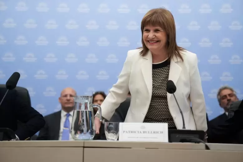 Patricia Bullrich en el Senado