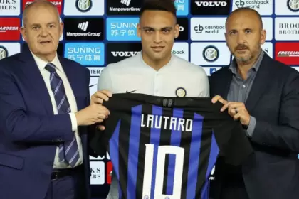 La venta de Lautaro Martínez al Inter es la más cara en la historia de Racing