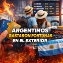 Argentinos "reventaron" las tarjetas de crédito en el exterior y el saldo fue el más alto de la historia