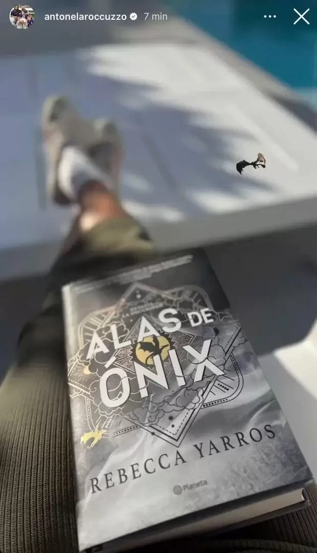 Álas de onix Antonela Roccuzzo