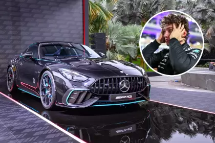 Kimi Antonelli protagonizó un espectacular choque con su auto de calle.