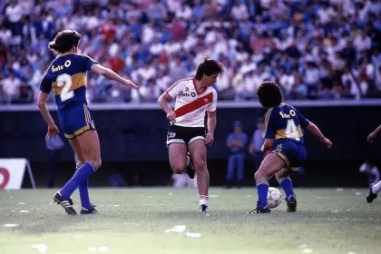 Fate llegó a auspiciar a River y Boca durante la década del 80'.