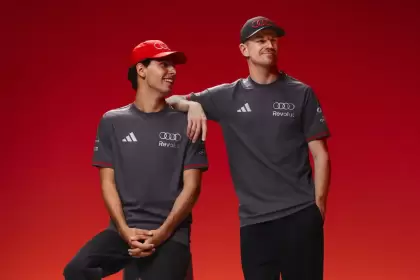 La colección acompañará a Audi a lo largo de su primera temporada completa en la Fórmula 1