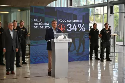 Delito en CABA cae 30%: Macri lanza dura advertencia