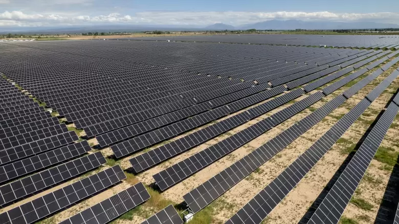 El parque cuenta con 360.000 paneles solares bifaciales de última generación.