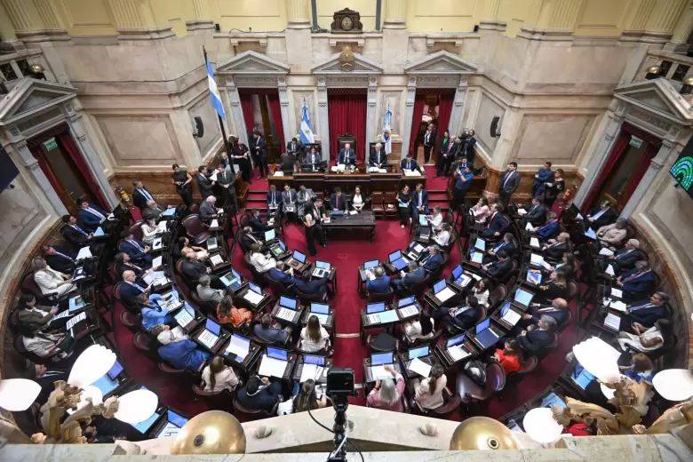El Senado durante el debate del acuerdo Mercosur-UE y de la ley de glaciares