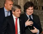 Luis Caputo y Javier Milei
