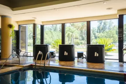 El hotel Sheraton de Pilar cuenta con tres bañeras de crioterapia.