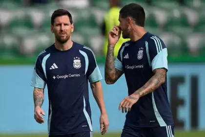 Messi y De Paul ya se entrenan con la mente puesta en el debut del Mundial 2026