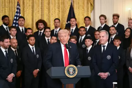 Messi y el Inter Miami protagonizaron una visita especial a la Casa Blanca con Trump.