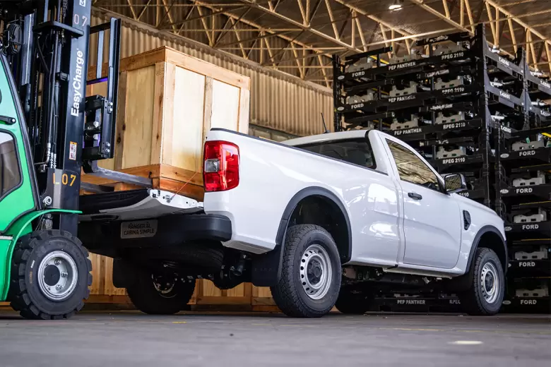 La nuevas Ranger Cabina Simple cargan más de 1.100 kilos.