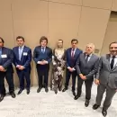 Quiénes son los 11 gobernadores que acompañaron a Milei a EE.UU.