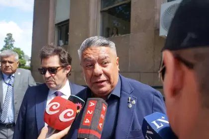 Rodeado de micrófonos, Chiqui Tapia evitó dar detalles de la causa judicial y prefirió hablar de la Finalissima