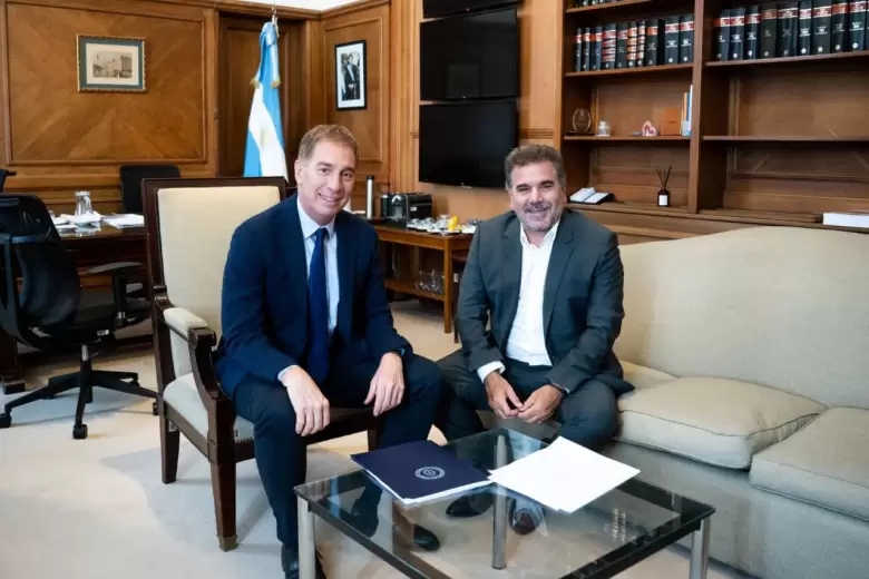 Diego Santilli y Cristian Ritondo