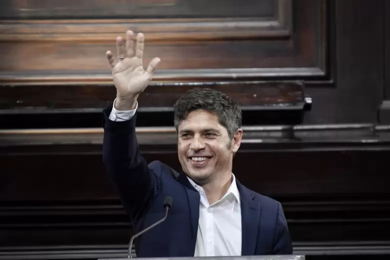 Axel Kicillof en la apertura de sesiones de la Legislatura bonaerense