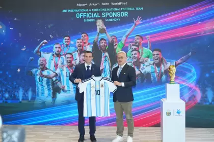 Ant International se convirtió en nuevo patrocinador oficial de la Selección Argentina.
