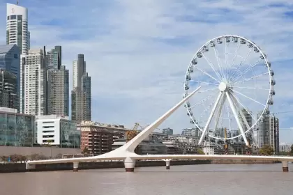 La rueda gigante ya se construye: el barrio elegido para la "London Eye" porteña