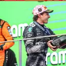 Por qué Kimi Antonelli no pudo tomar champagne en el podio de la Fórmula 1