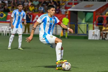 Tobías Ramírez, capitán de Argentina en el último Mundial Sub-20, es la nueva cara de River