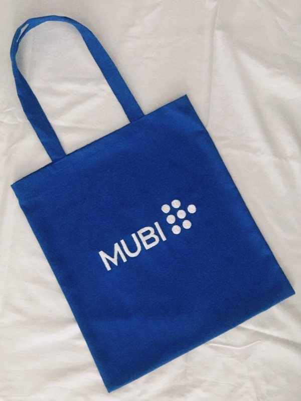 La hipster tote bag de Mubi