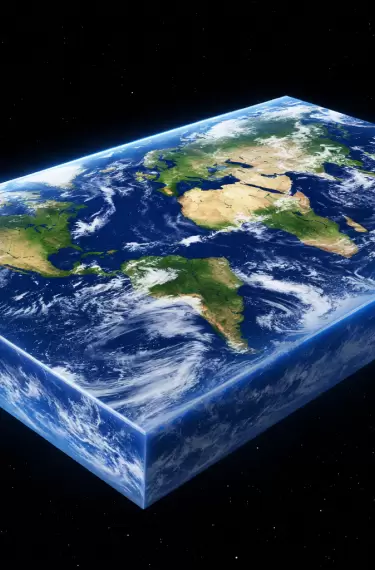 La tierra es rectangular