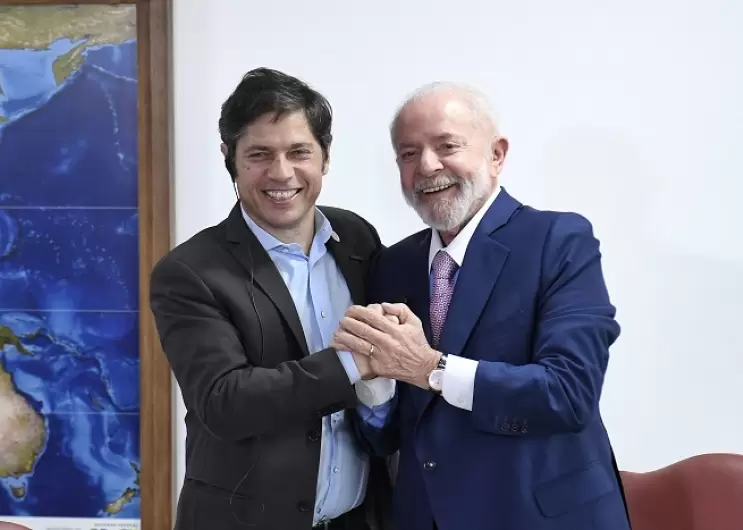 Lula recibió a Kicillof en 2024