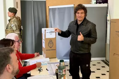 El voto de Milei en 2025