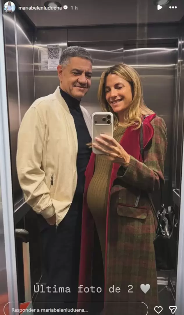 "Última foto de a dos": La tierna imagen de Jorge Macri y su esposa antes de la internación.