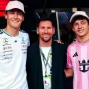 Por qué Messi pasó el día con Mercedes en el Gran Premio de Miami y qué hay detrás de su visita
