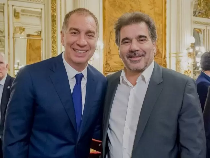 Diego Santilli y Cristian Ritondo