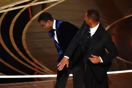 La famosa cachetada de Will Smith a Chris Rock en 2022