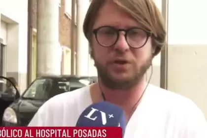 Bruno, médico del Hospital Posadas