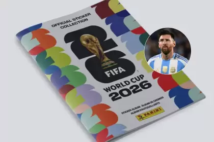 El álbum del Mundial 2026 y el astro argentino y capitán de la selección, Lionel Messi