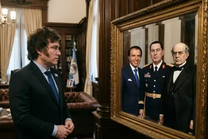 Milei en el espejo frente a Menem, Perón y Sarmiento