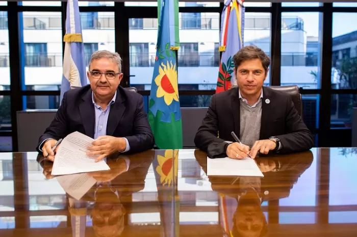Jalil y Kicillof gobiernan desde 2019