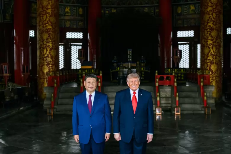 Xi Jinping y Donald Trump en 2026