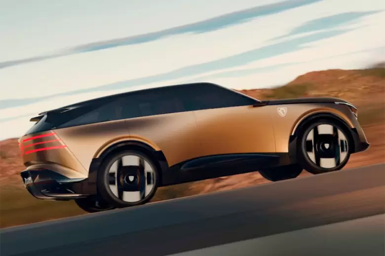 Así luce el Peugeot 8 Concept.